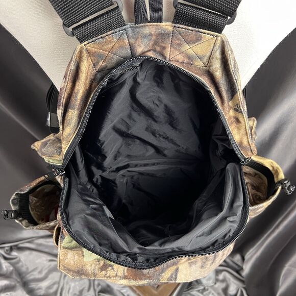 Y2K Cabela's Super Tat'r 3 Tactical Turkey Vest XL/2XL Realtree Camouflage Hunt - Picture 8 of 17